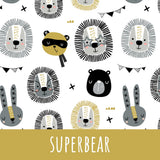 superbear Baumwolle 49 cm Stoffrest