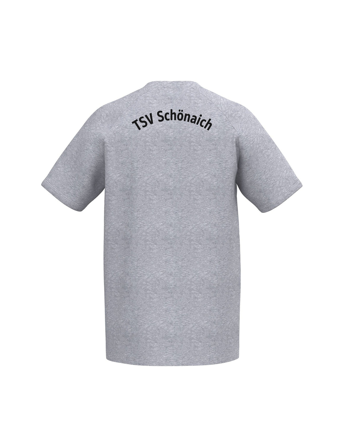 T-Shirt TSV Handball grau – Rückseite mit Schriftzug TSV Schönaich