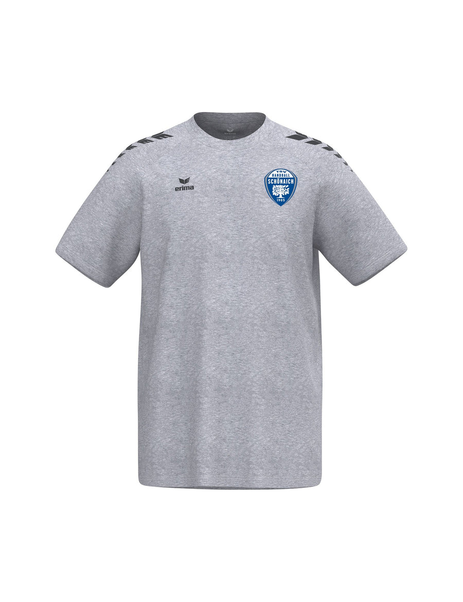 T-Shirt TSV Handball grau – Vorderseite mit Wappen