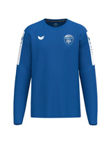 Sweatshirt INTRO in Vereinsblau mit TSV Schönaich Wappen