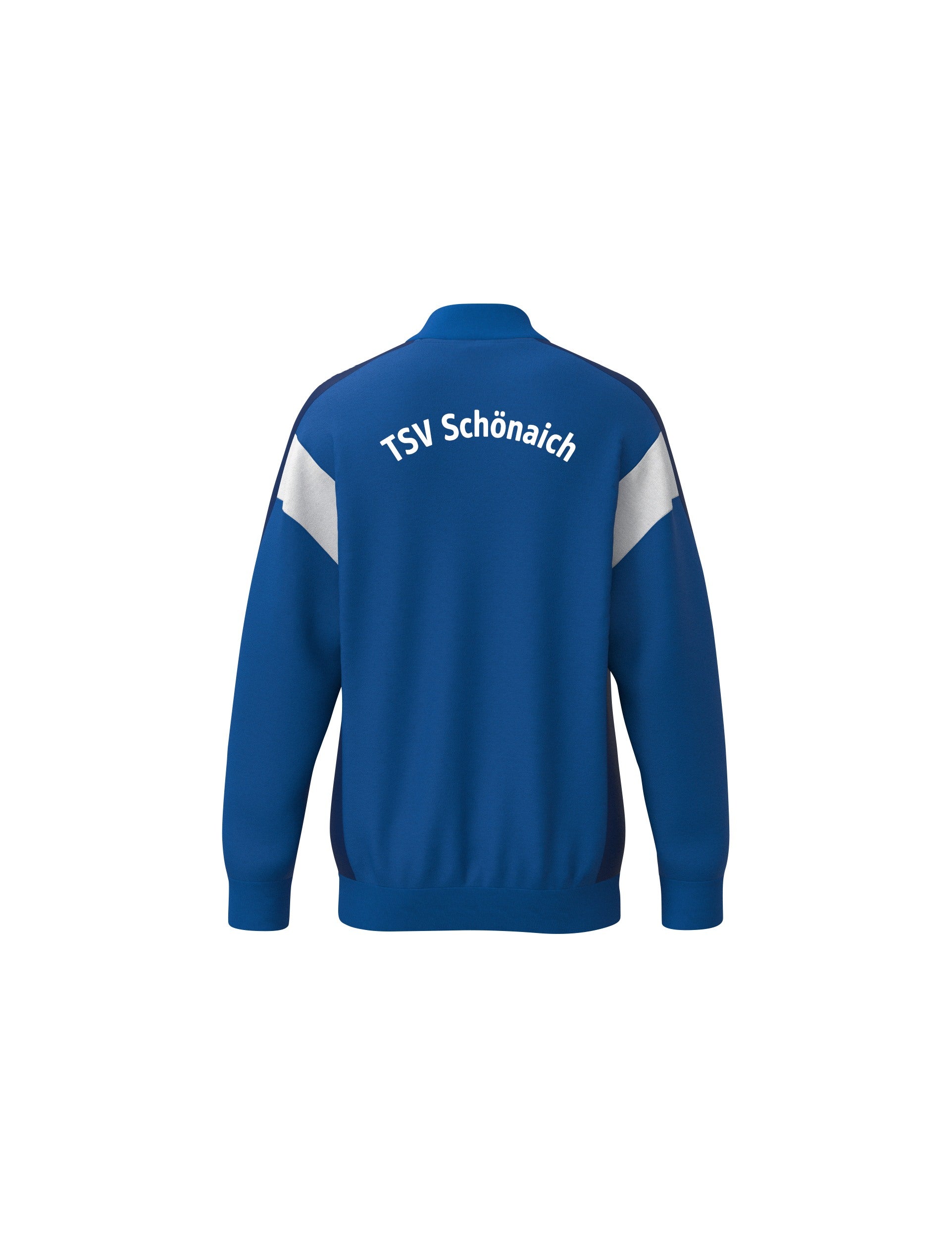 Rückseite der Trainingsjacke Celebrate 125 mit Schriftzug TSV Schönaich