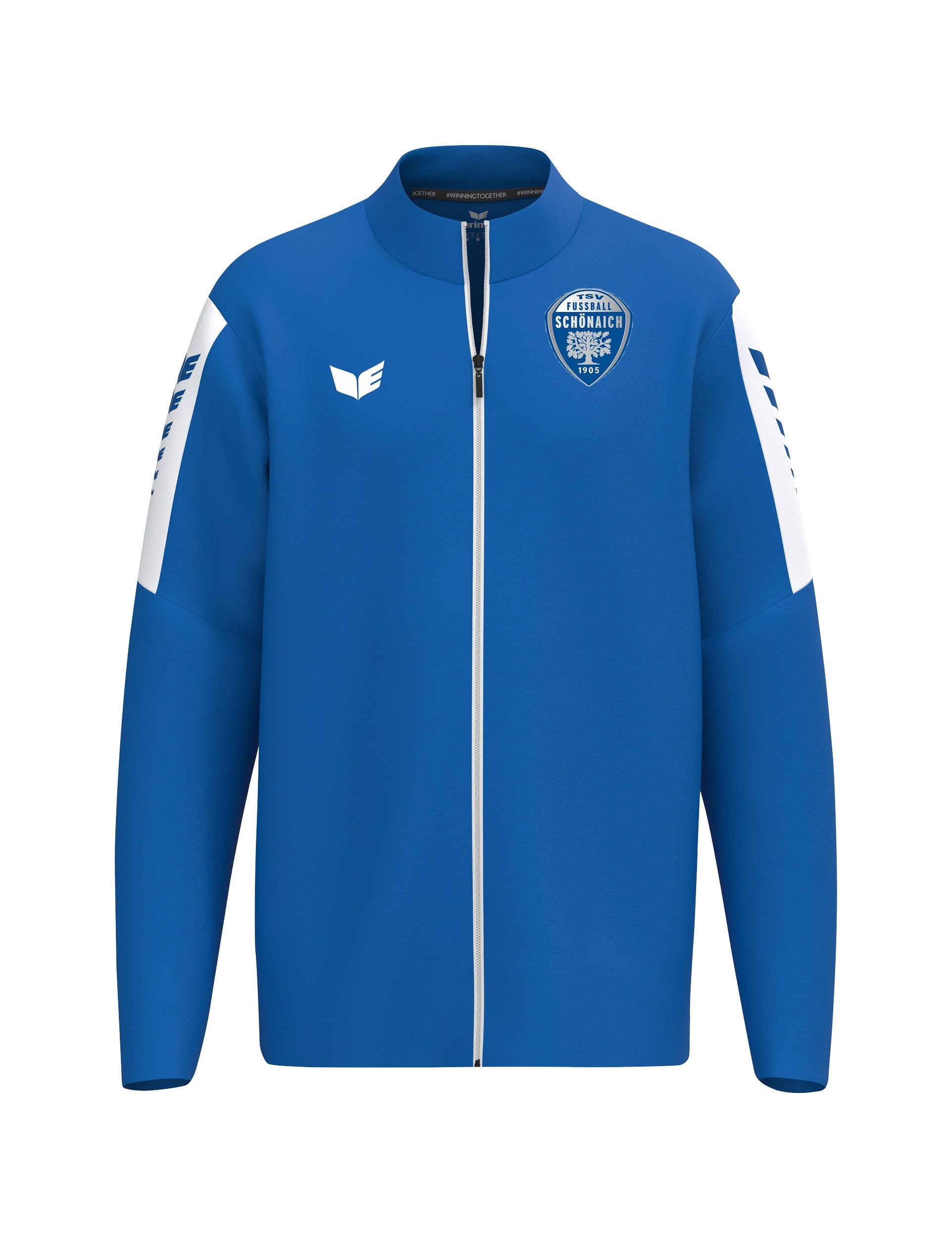 Trainingsjacke INTRO in Vereinsblau mit TSV Schönaich Wappen