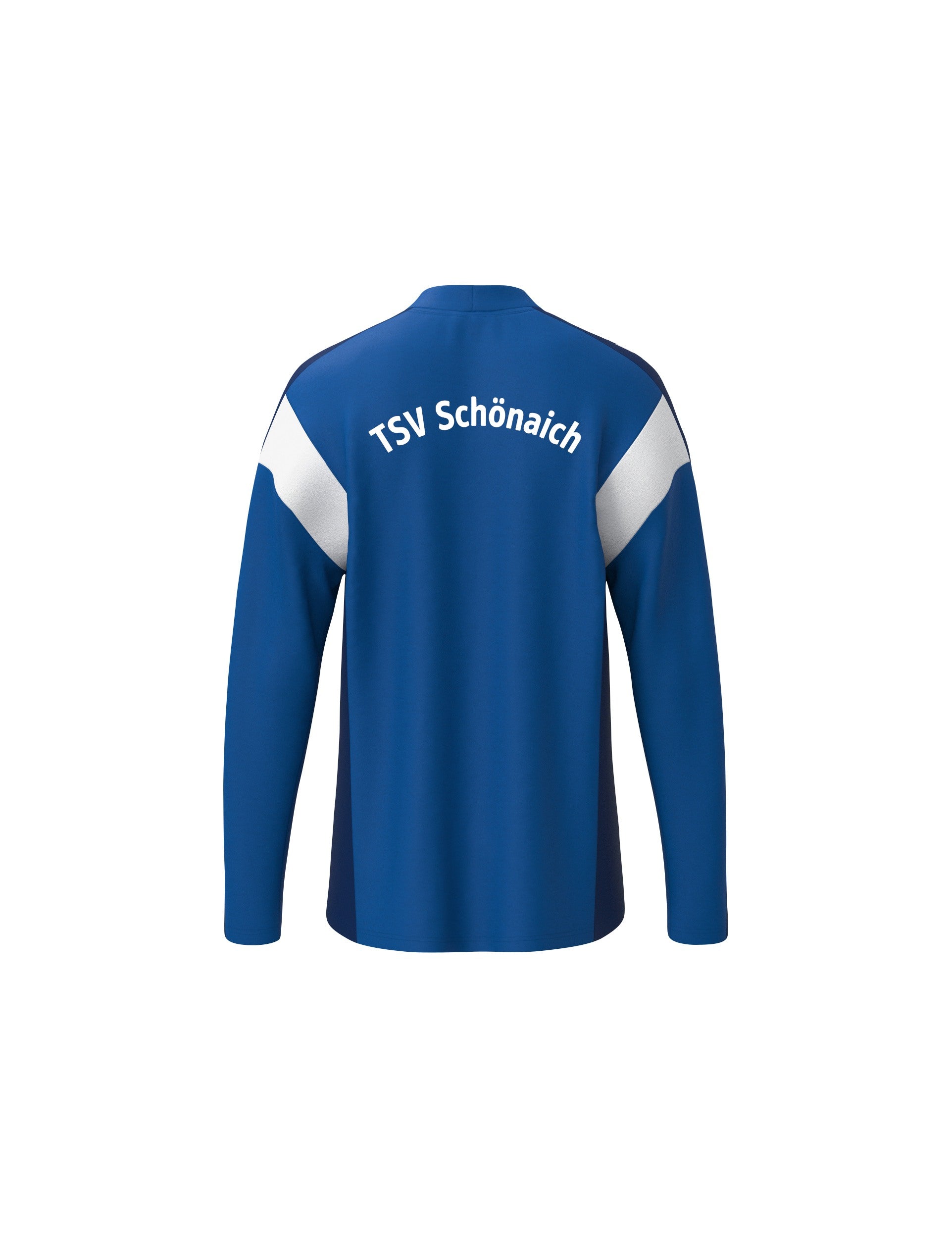 Rückseite des Trainingstops Celebrate 125 mit Schriftzug TSV Schönaich