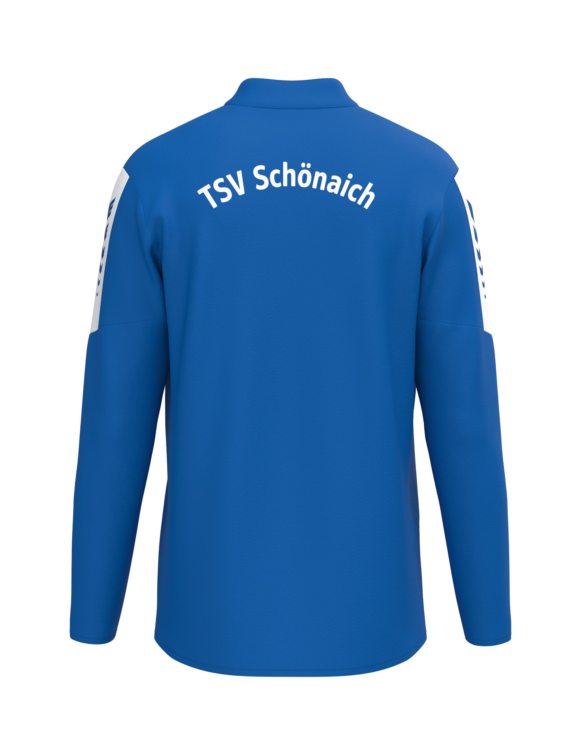 Rückseite des Trainingstops INTRO mit Schriftzug TSV Schönaich