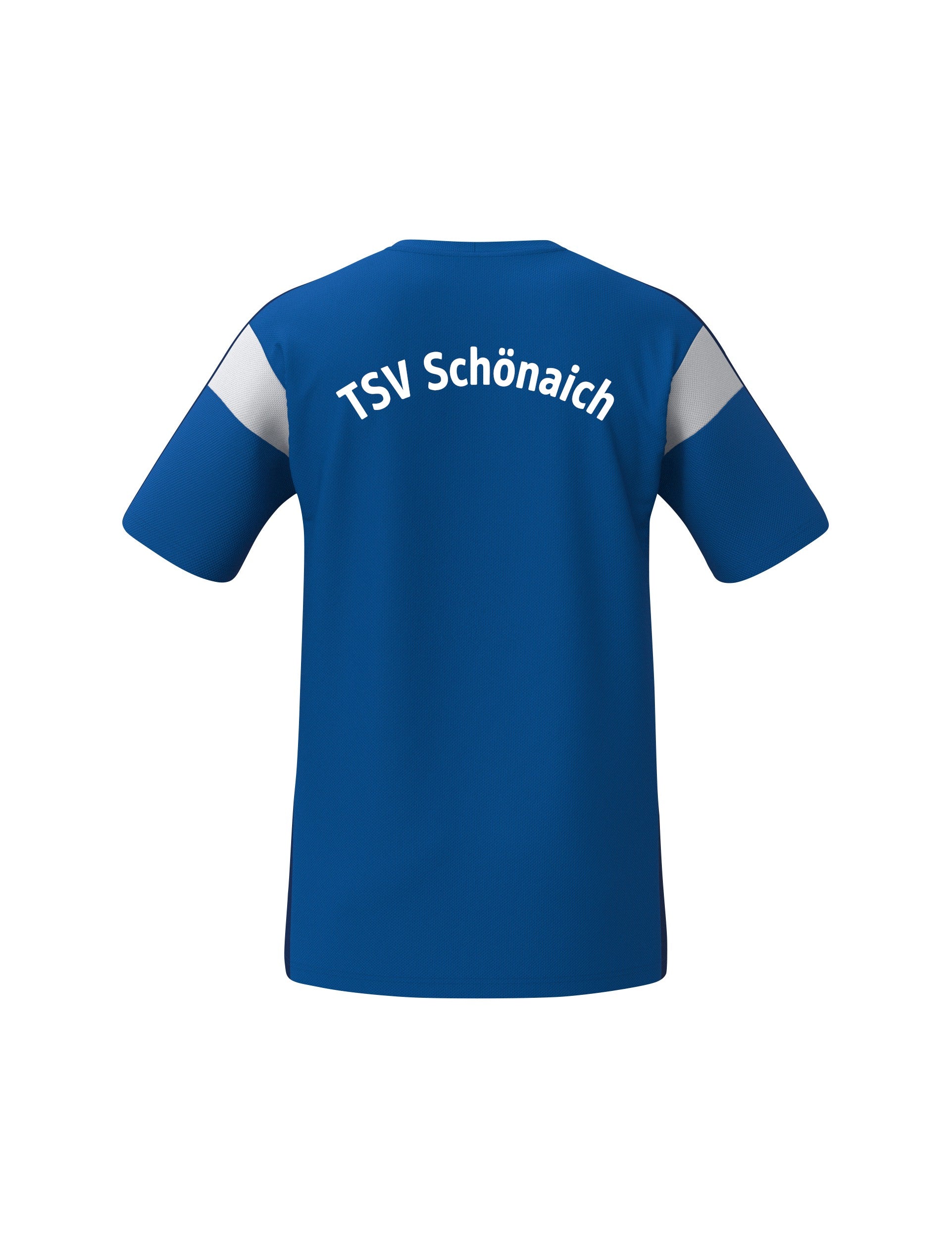 Rückseite des Fußballtrikots Celebrate 125 mit Schriftzug TSV Schönaich