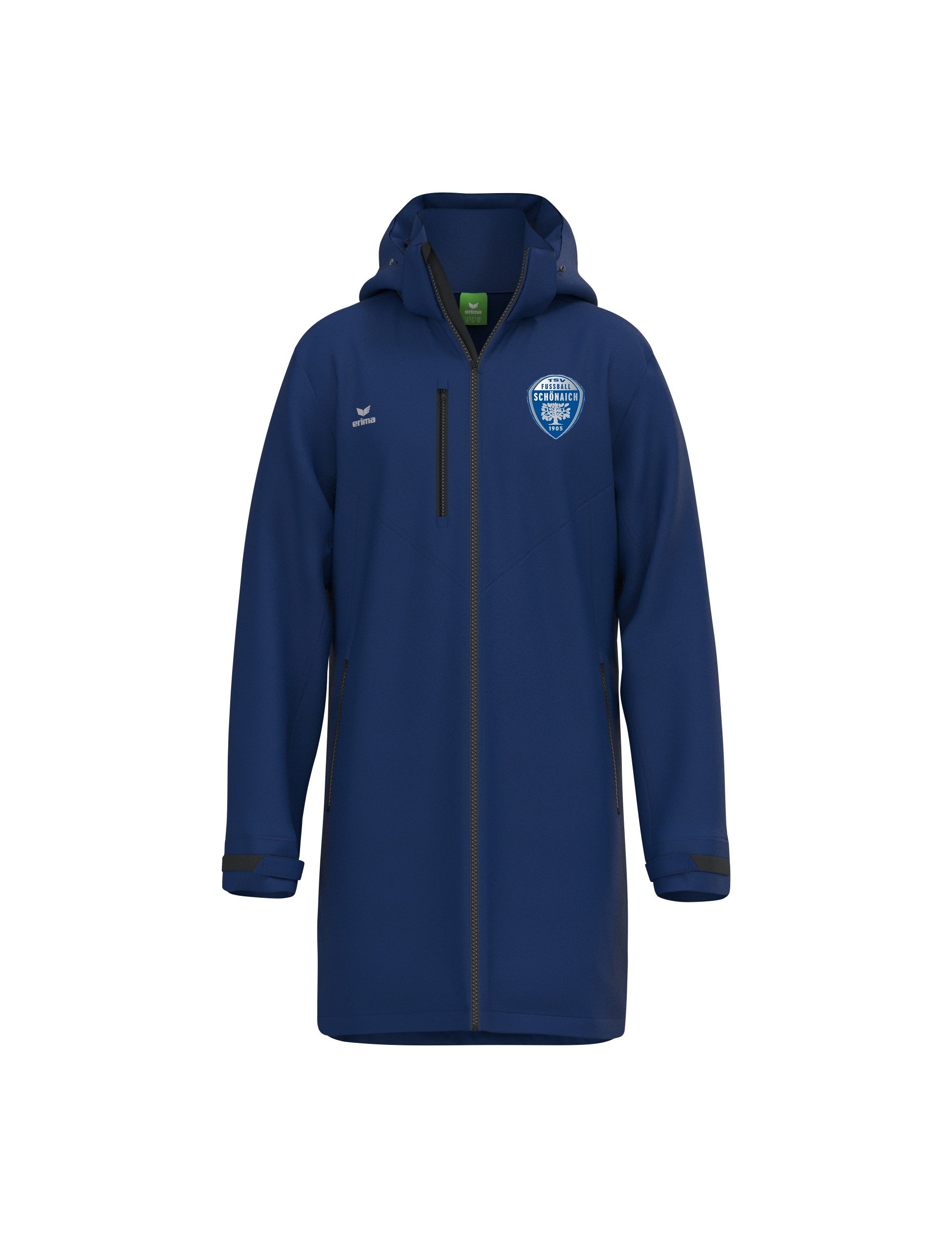 Stadionjacke in Marineblau mit TSV Schönaich Wappen