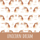 unicorn dream Bio Sommersweat 49 cm Stoffrest