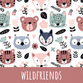 Wildfriends Bio Rip-Jersey 54cm Stoffreste 15,3/m