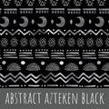 Abstract Aztecen black Bio Jersey
