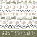 Abstract aztecen green Bio Jersey