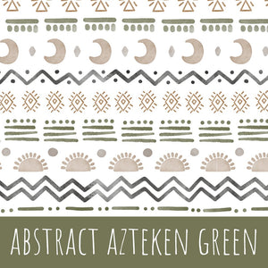 Abstract aztecen green Bio Jersey - Mamikes