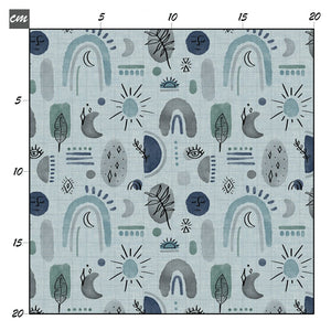 Abstract boho sundown Bio Jersey - Mamikes
