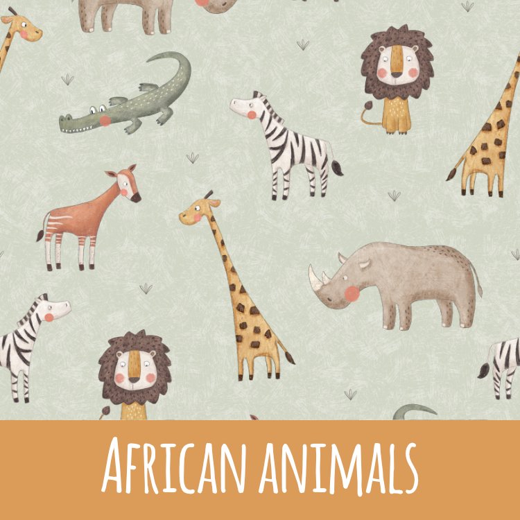 African animals Bio Jersey