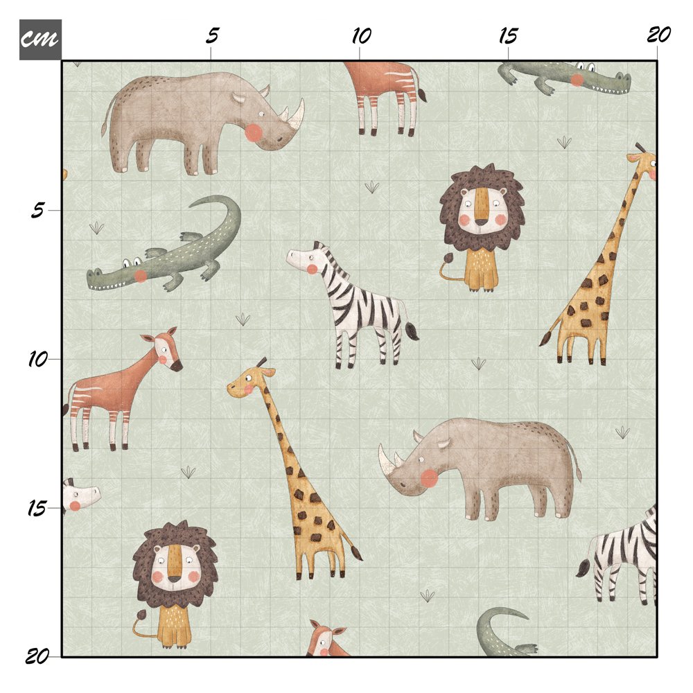 African animals Softshell - Mamikes
