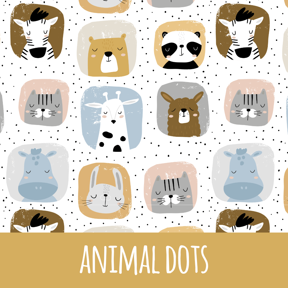 Animal dots Baumwolle