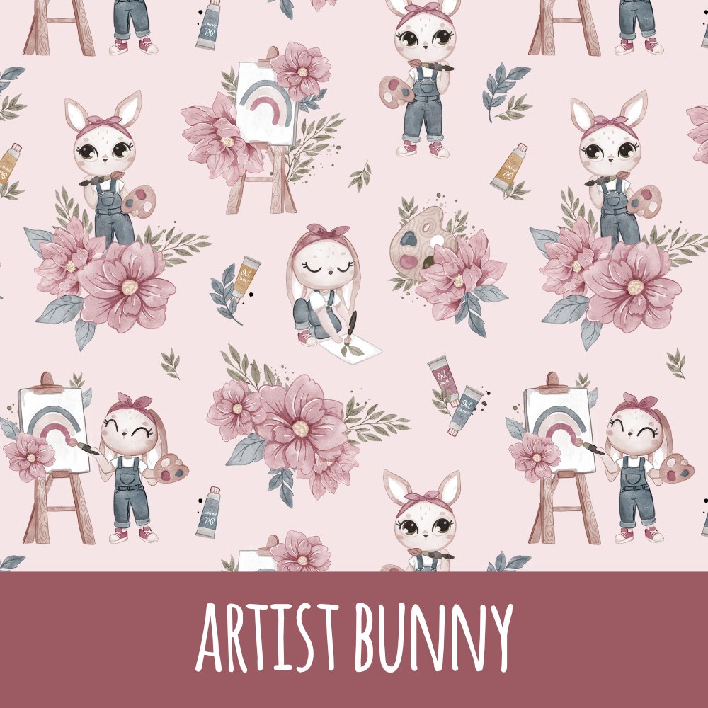 Artist bunny Baumwolle