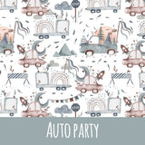 Auto party Baumwolle
