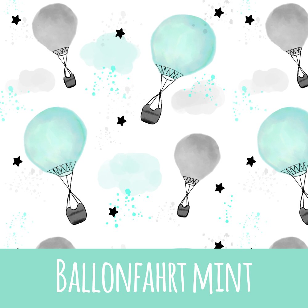 Ballonfahrt mint Baumwolle