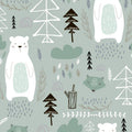 Wald Bär mint Baumwolle