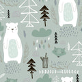 Wald Bär mint Bio Sommersweat