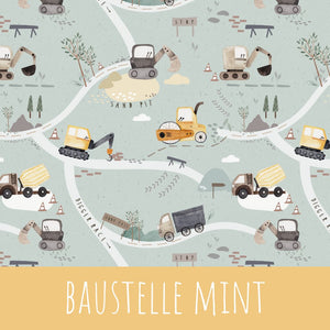 Baustelle mint Baumwolle - Mamikes