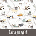 Baustelle weiß Baumwolle