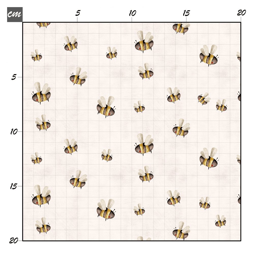Bienen party Baumwolle - Mamikes