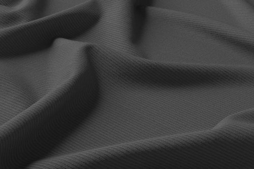 Bio Rib Jersey dunkelgrau