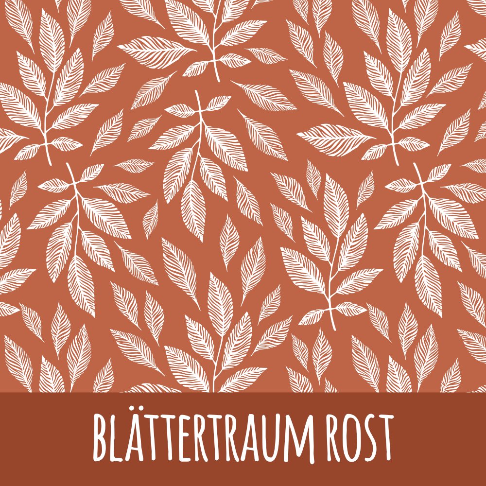 Blättertraum rost Baumwolle