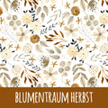 Blumentraum herbst Baumwolle