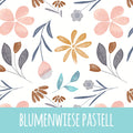 Blumenwiese pastell Bio Sommersweat