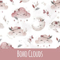 Boho clouds Baumwolle