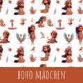 Boho mädchen Bio Jersey