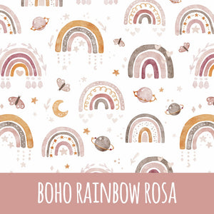 Boho rainbow rosa Musselin - Mamikes