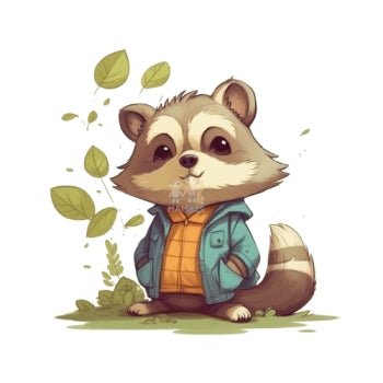 Bügelbild Abenteuer Waschbär 3 - BB381
