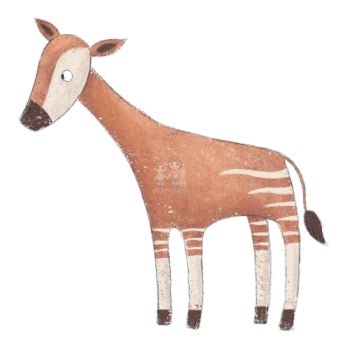Bügelbild Antilope - BB227