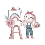 Bügelbild Artist Bunny 1 - BB534 - Mamikes