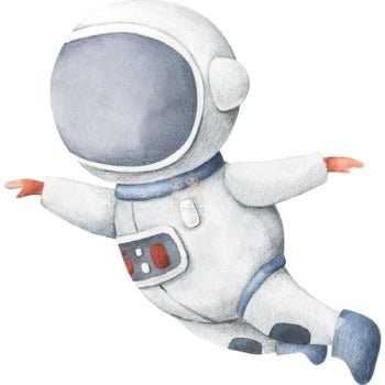 Bügelbild Astronaut 3 - BB386