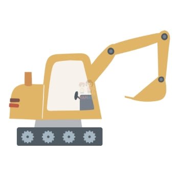 Bügelbild Bagger 2 - BB387