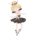 Bügelbild Ballerina 4 - BB004