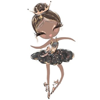 Bügelbild Ballerina 6 - BB263