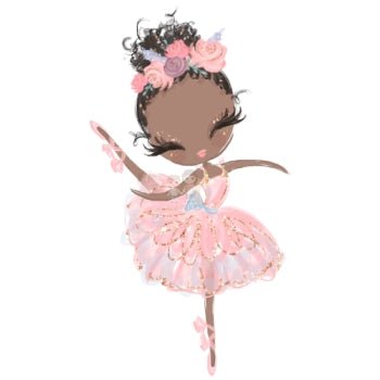 Bügelbild Ballerina 7 - BB091