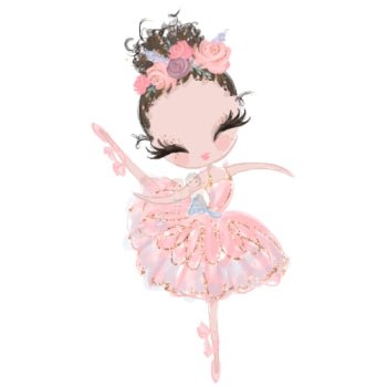 Bügelbild Ballerina 8 - BB087