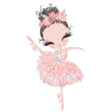 Bügelbild Ballerina 8 - BB087 - Mamikes