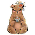 Bügelbild Bär 5 - BB232