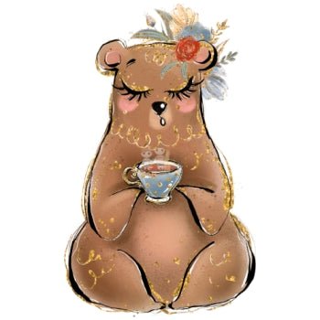 Bügelbild Bär 5 - BB232