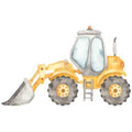 Bügelbild Baustellen Fahrzeug 5 - BB062