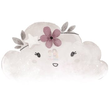 Bügelbild Boho Wolke 1 - BB130