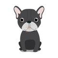 Bügelbild Bulldogge 1 - BB537