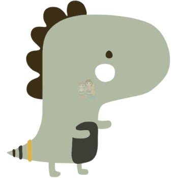 Bügelbild Dino 2 - BB173